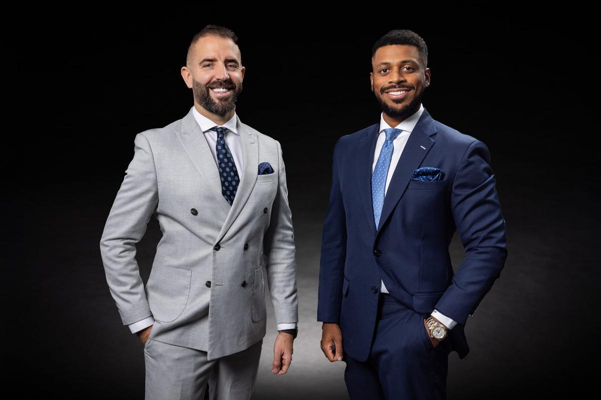 Jake Jones and Aaron Leo, founders of Elite Property DXB